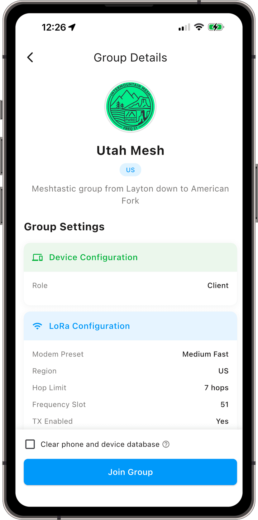 Join your local mesh with only one tap